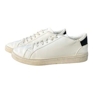 THOUSAND FELL White‎ Leather Low Top Sneakers Platform Style Womens Size 7